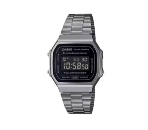Casio A168WGG-1A/1B Gun Grey Metal Watch