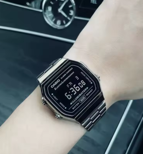 Casio A168WGG-1A/1B Gun Grey Metal Watch