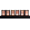 Luxury Nixie Glow Tube Clock Wood DIY Table Clock