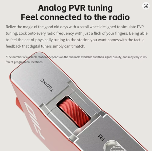FiiO RR11 Portable HiFi FM Radio Receiver
