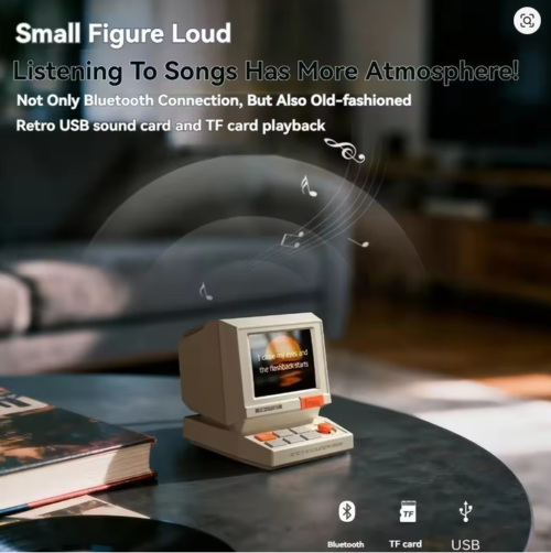 Divoom Retro Desktop Clock with Pixel Display