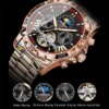 POEDAGAR Men Luxury Automatic Mechanical Watch Business Men's Wristwatch