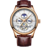 LIGE Men Watches Automatic Mechanical Watch Genuine Leather Waterproof Multifunctional Luxury Man Watch