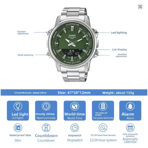 Casio AMW-880D series watch