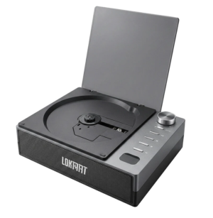 LOKMAT L-CD201 Portable CD Player bluetooth 5.1 4000mAh HiFi Stereo Speakers FM Radio