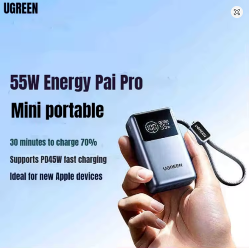 UGREEN 55W Energry Pai Pro Mini Portable Power Bank