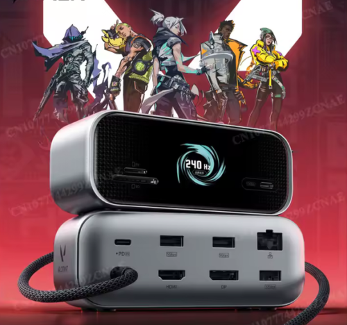 Anker x Valorant Collab 10‑in‑1 USB‑C Docking Station