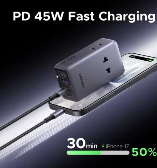 UGREEN Universal Travel Adapter GaN 45W Fast Charger