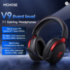 MCHOSE V9 Pro 2 Headset with Microphone Three Mode Bluetooth Wireless Computer PC Gamer Headphones