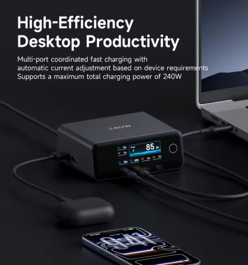 Hagibis 240W Dekstop Charging Station