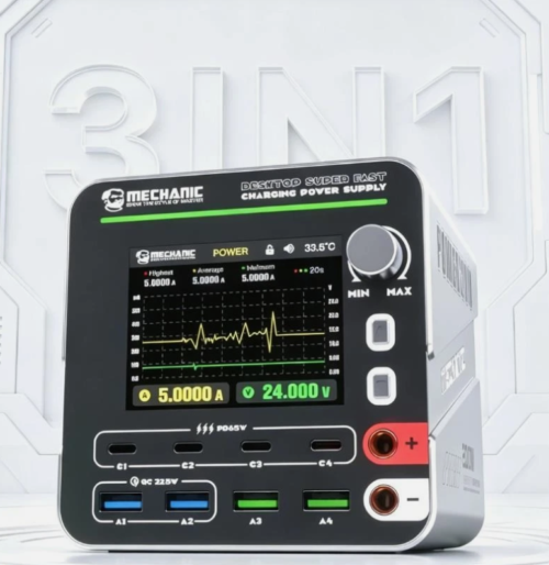 Screenshot_51 MECHANIC Power 200W 160W 115W USB Desktop Charging Station +15W Wireless Charger