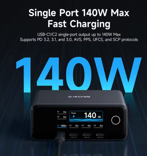 Hagibis 240W Dekstop Charging Station