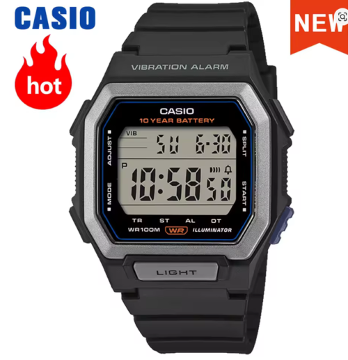 CASIO W-738H Serise Digital Vibration Alarm Watch