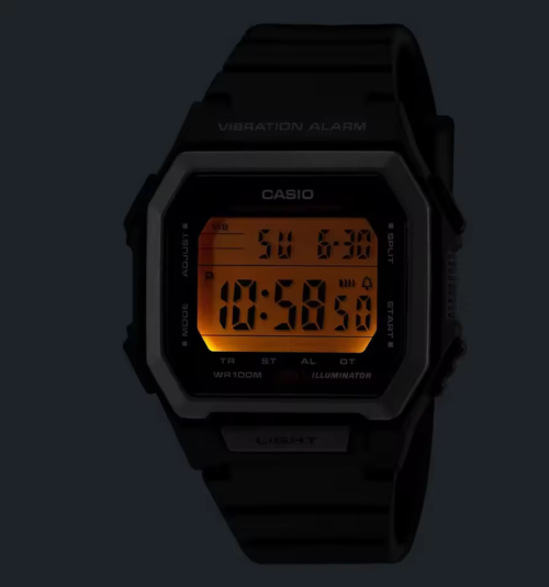 CASIO W-738H Serise Digital Vibration Alarm Watch