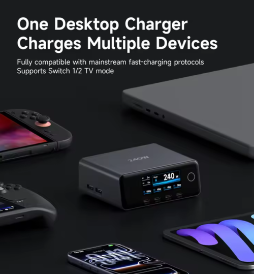 Hagibis 240W Dekstop Charging Station