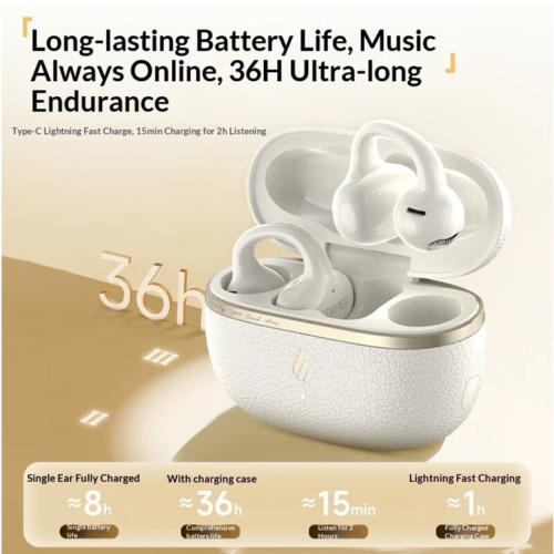 EDIFIER FitClip Ultra AI Earclips Headset Wireless bluetooth Earphone