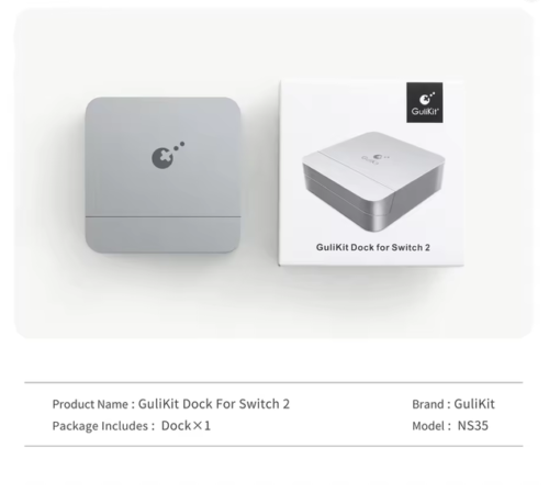 Gulikit Dock for Switch 1/2 4K 60Hz HDMI Docking Station