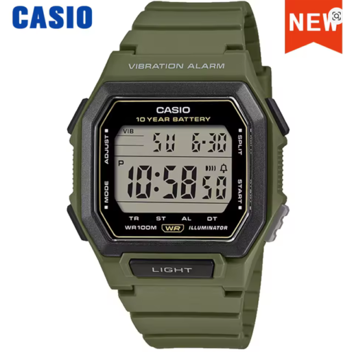 CASIO W-738H Serise Digital Vibration Alarm Watch