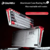 DAREU-A68 Wired Magnetic Axis Mechanical Keyboard, Game And ESports Specialized RGB Full Aluminum Waterproof