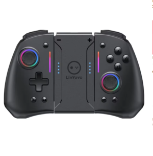 LinYuvo KS42 Meteor Light Wireless Joy-pad with 8 Color RGB Lights for Switch/Lite/OLED