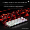 DAREU-A68 Wired Magnetic Axis Mechanical Keyboard, Game And ESports Specialized RGB Full Aluminum Waterproof