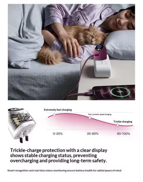 TORRAS 60W Digital Display GaN Fast Charger