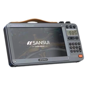 Sansui F51 High Definition Screen Multifunctional BT Retro Digital FM Radio Portable Speaker USB TF Card Recorder MP3 Player