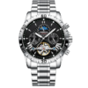 POEDAGAR Men Luxury Automatic Mechanical Watch Business Men's Wristwatch