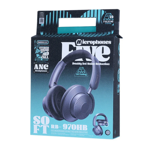 REMAX RB-970HB ANC Wireless Headset Wireless bluetooth 6.0 Earphone