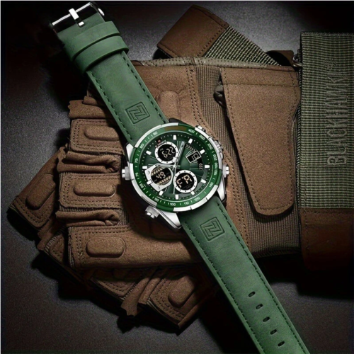 Screenshot_9 NAVIFORCE Men Multifunctional Quartz Watch Fashion Genuine Leather Strap Sports Watch