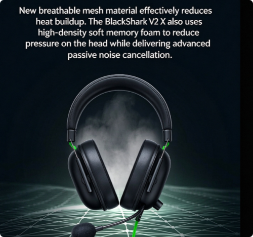 局部截取_20261021_165841 Razer BlackShark V2 X Wired Gaming Headset